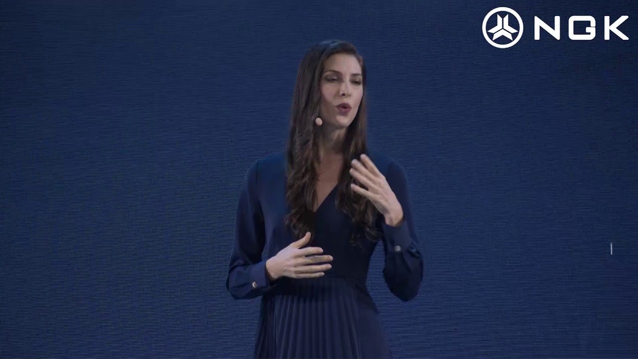 Speech by leaders of NGK global launch conference
