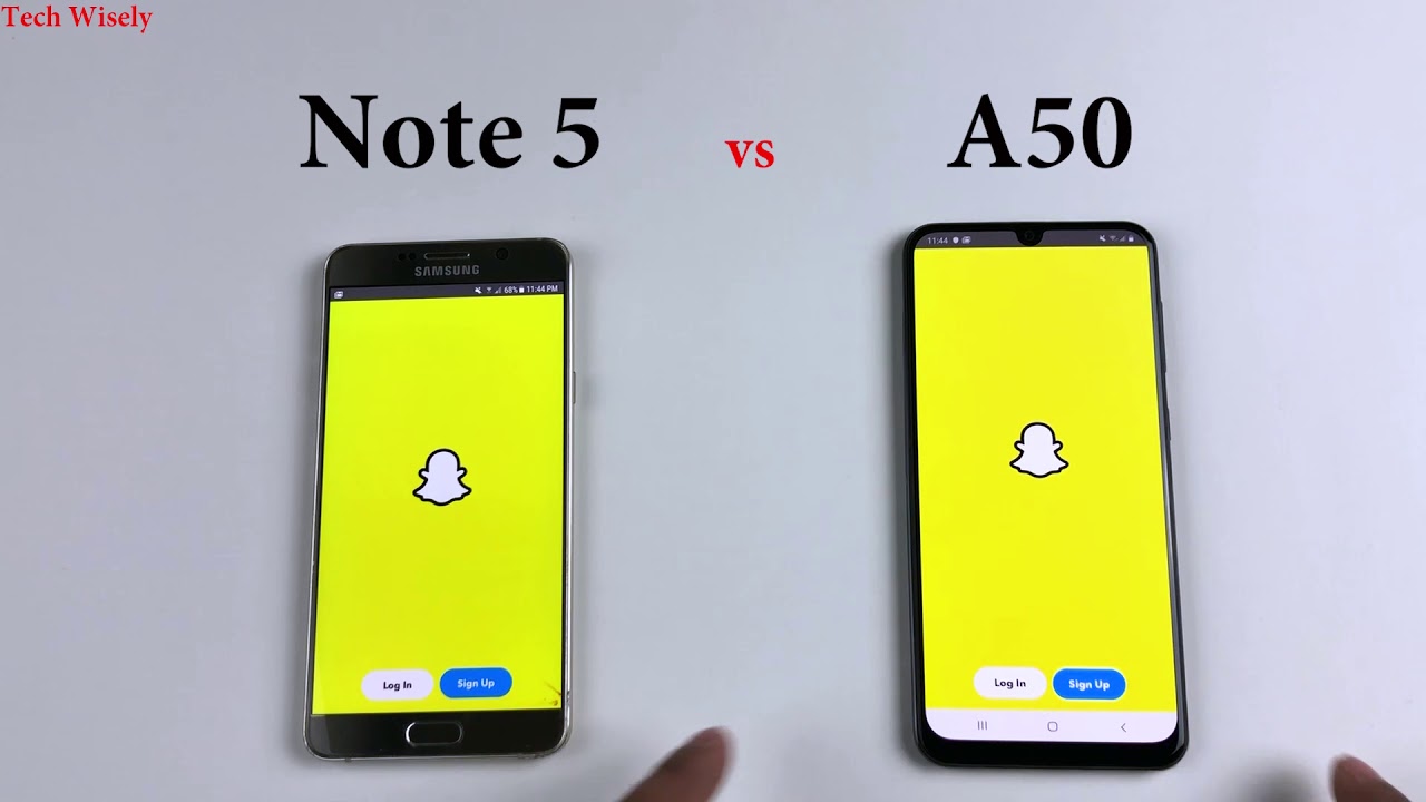 SAMSUNG A50 vs Note 5 | Speed Test Comparison