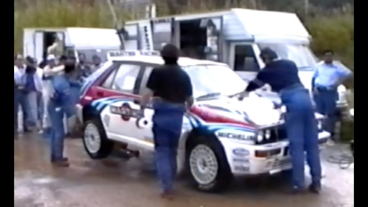 Costa Brava 1992 - ultima assistenza Lancia Martini