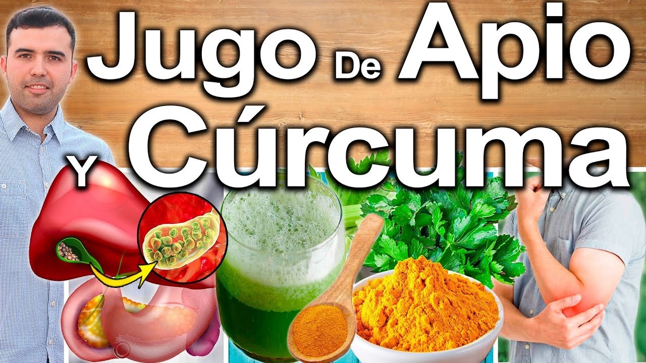 JUGO DE APIO Y CURCUMA - ¡ATENCIÓN! ¿Para Qué Sirve? - Cúrcuma Con Apio Para Tu Salud