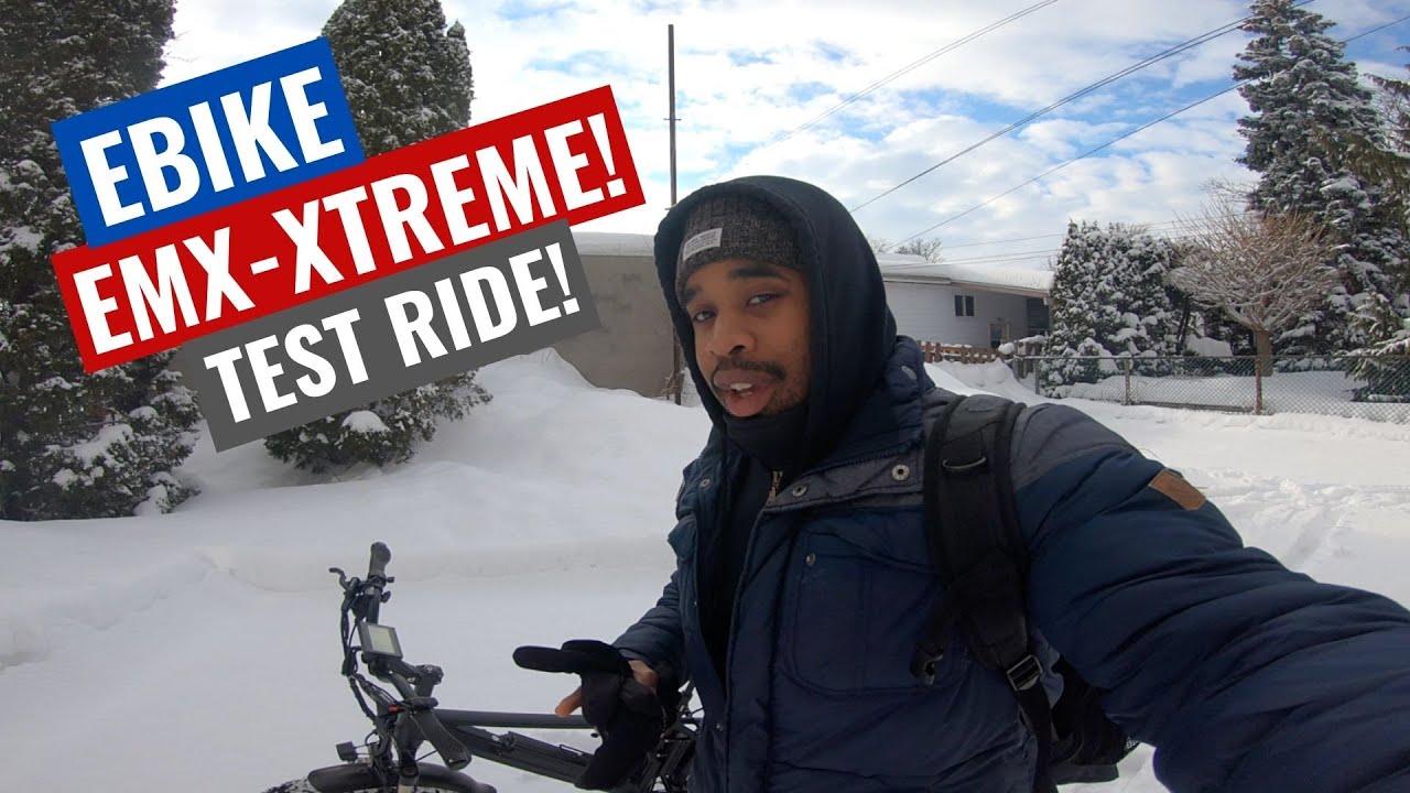 EMX-Xtreme  | Ebike TEST RIDE (EN) | MOTOVLOG QUEBEC