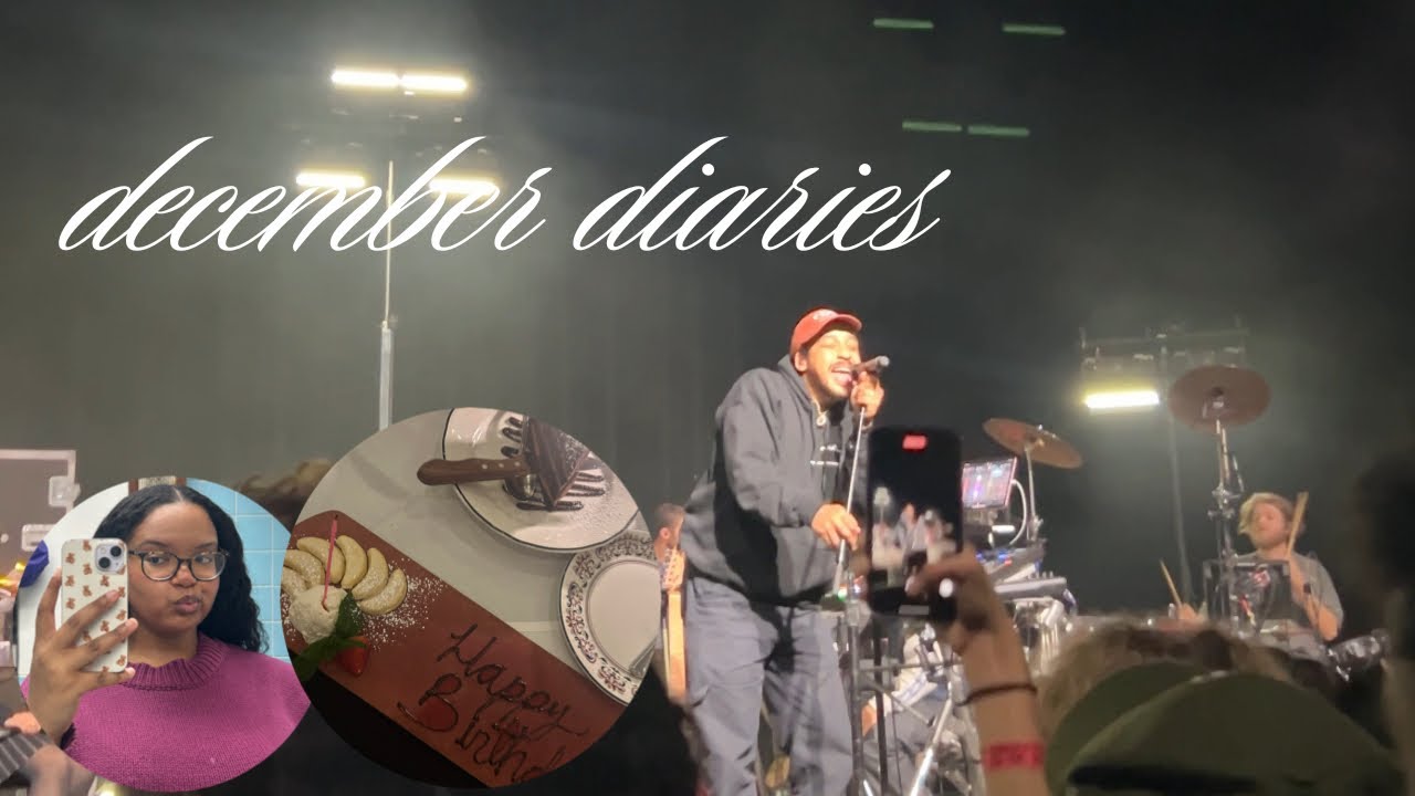 december diaries || turning 23 in nyc & dijon concert