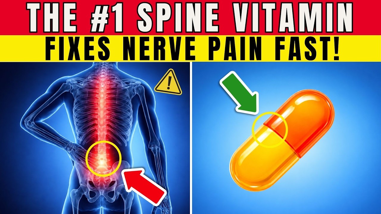 SENIORS: Stop Taking Pain Pills: These 3 Vitamins Repair Nerves | Senior Health Tips