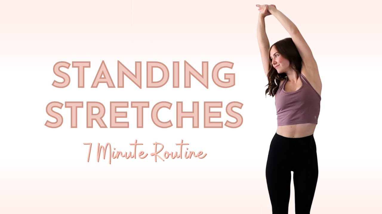 7 Minute STANDING STRETCH - Total Body Relaxing Stretching Routine