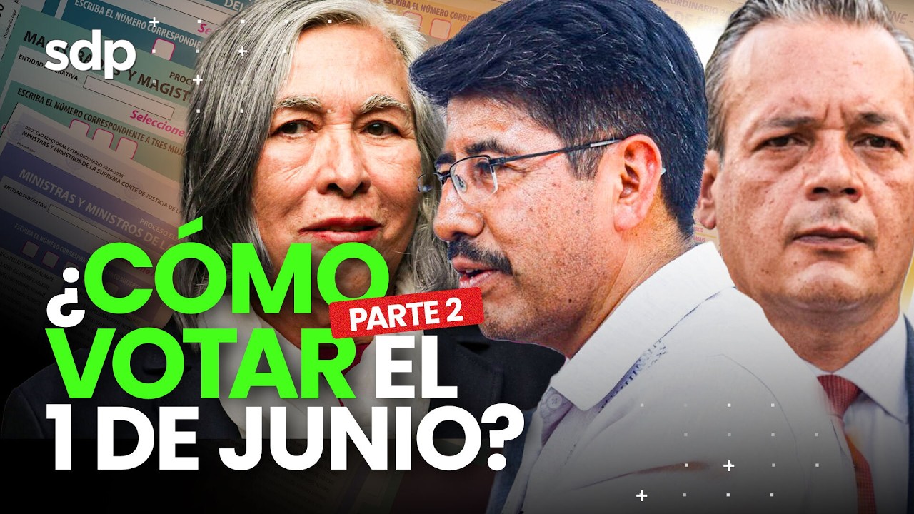 ELECCIONES PODER JUDICIAL 2025 🗳️: CÓMO votar, las BOLETAS y fecha de CUÁNDO habrá RESULTADOS 👀