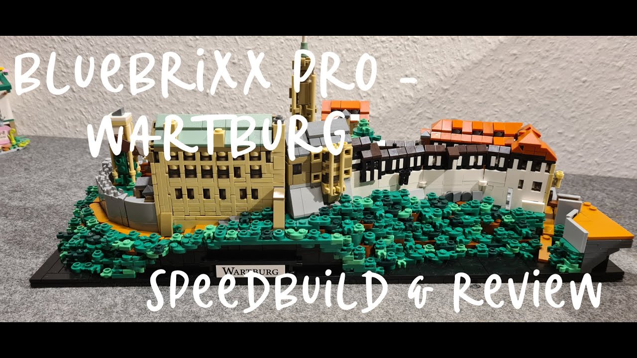 Eine Wartburg aus Klemmbausteinen von BlueBrixx, von Martin - Speedbuild & Review