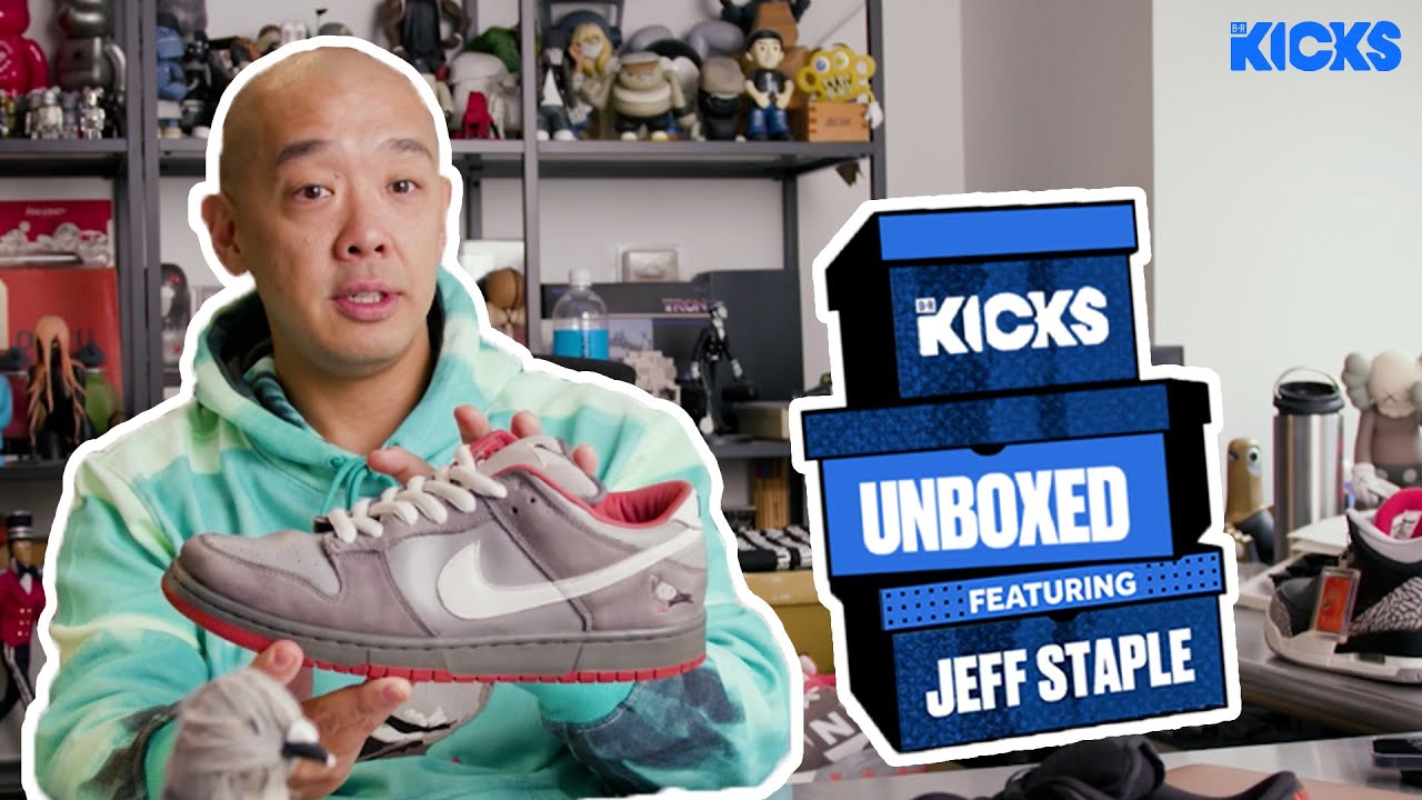 JEFF STAPLE TALKS PIGEON DUNKS, RELEASE DAY IN 2005 AND MORE ON UNBOXED 🐦