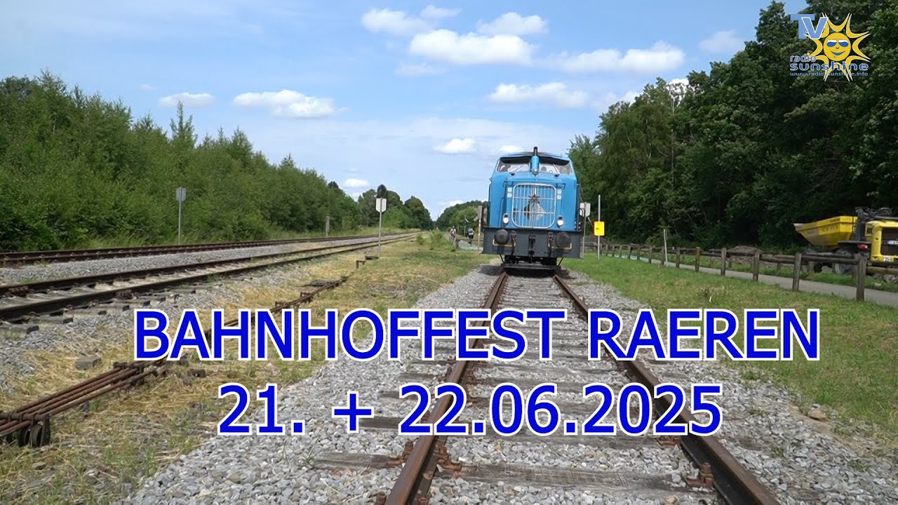 Bahnhoffest Raeren am 21. und 22. Juni 2025