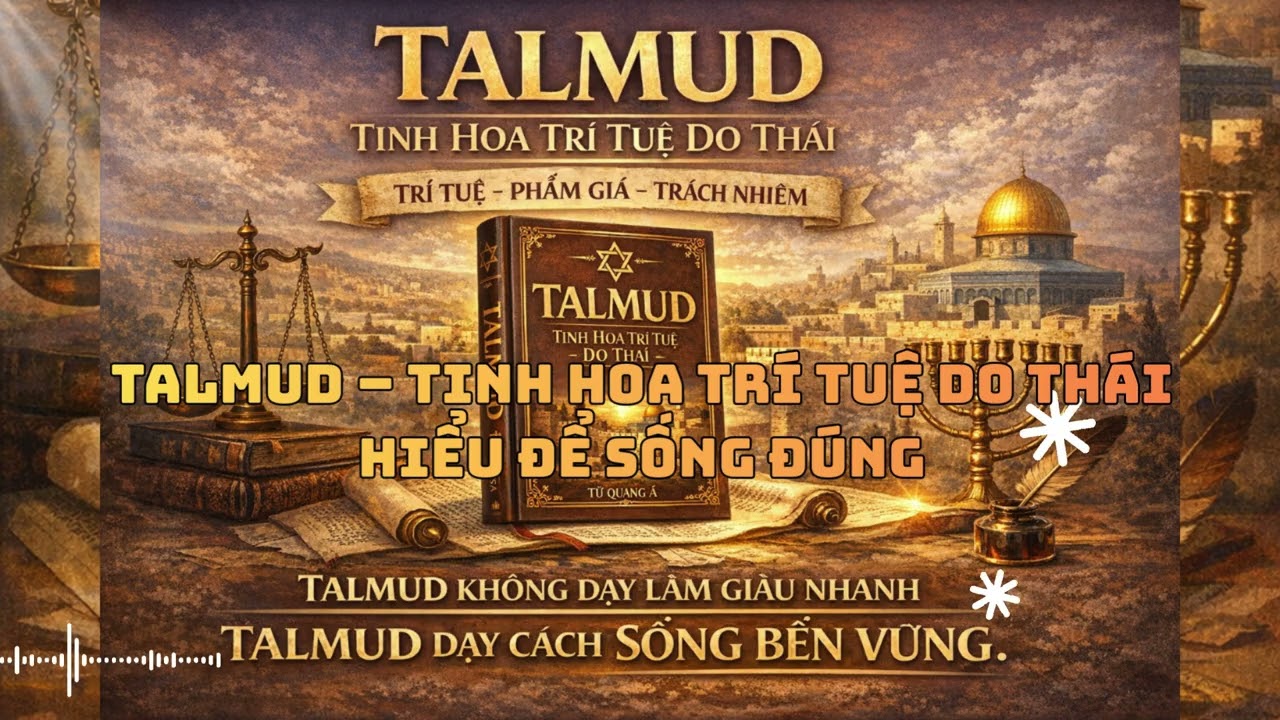 TALMUD – TINH HOA TRÍ TUỆ DO THÁI | QUYỂN KINH THÁNH TRONG KINH DOANH CỦA NGƯỜI DO THÁI