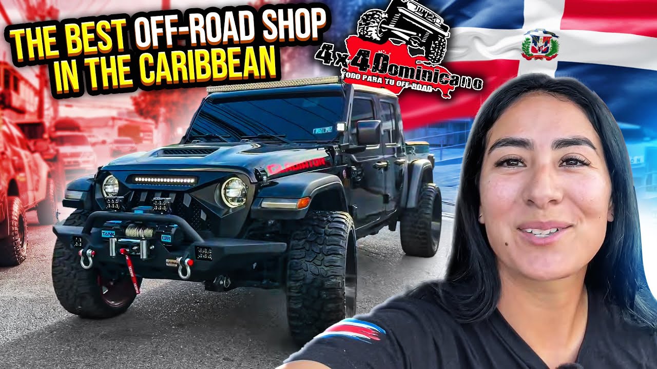 Внутри 4x4 Dominicano: самый крутой магазин внедорожников в Доминиканской Республике!🇩🇴