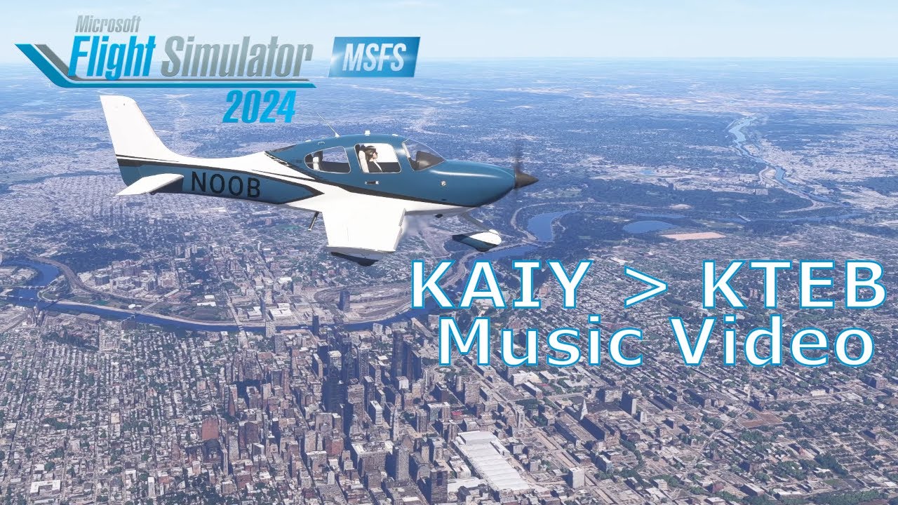 Jersey Jams  - MSFS 2024 (4K) - KAIY - KTEB