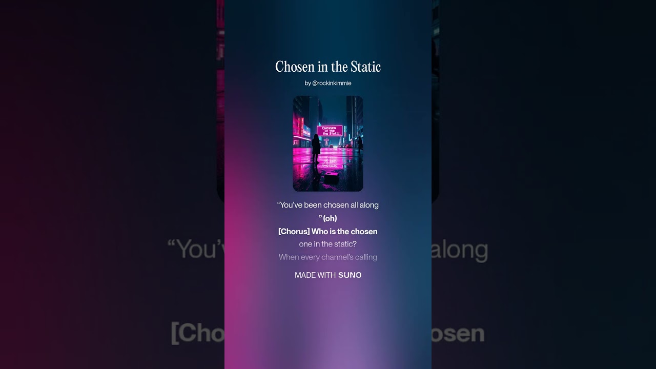 Chosen in the Static 