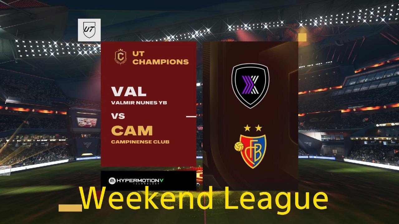 Weekend League Do Futchampions Novamente. EA SPORTS FC 26_PS5. 
