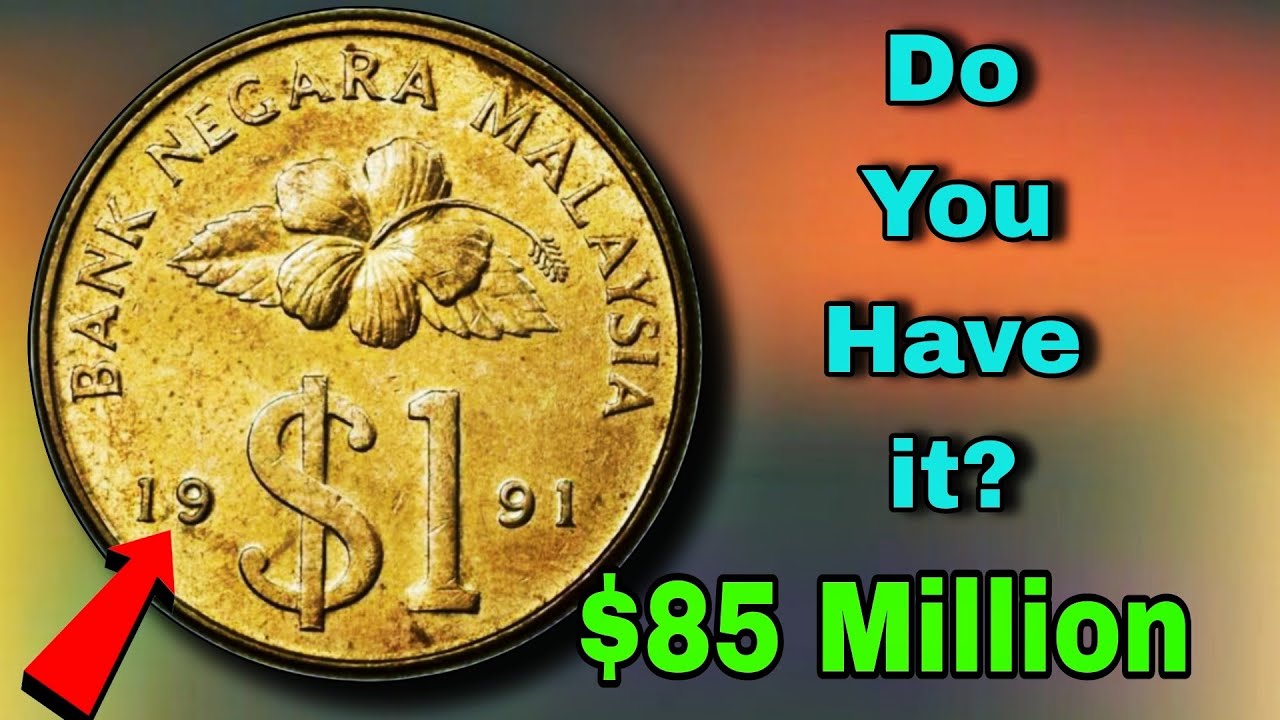 Top 3 Malaysia 1 ringgit One Dollar Old Coins, Most Valuable Coins Worth Million's, Bicentennial
