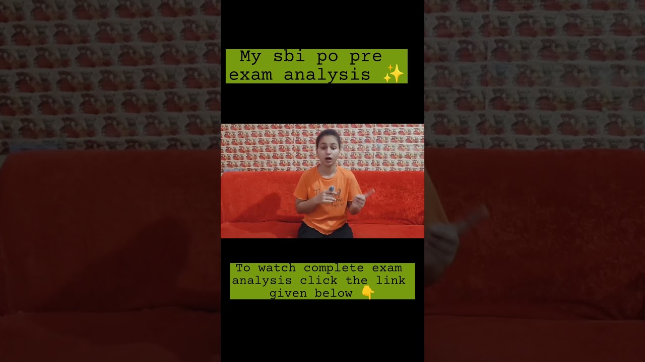 My SBI PO exam analysis ✨✔️ #sbi #sbipo #examanalysis #2026