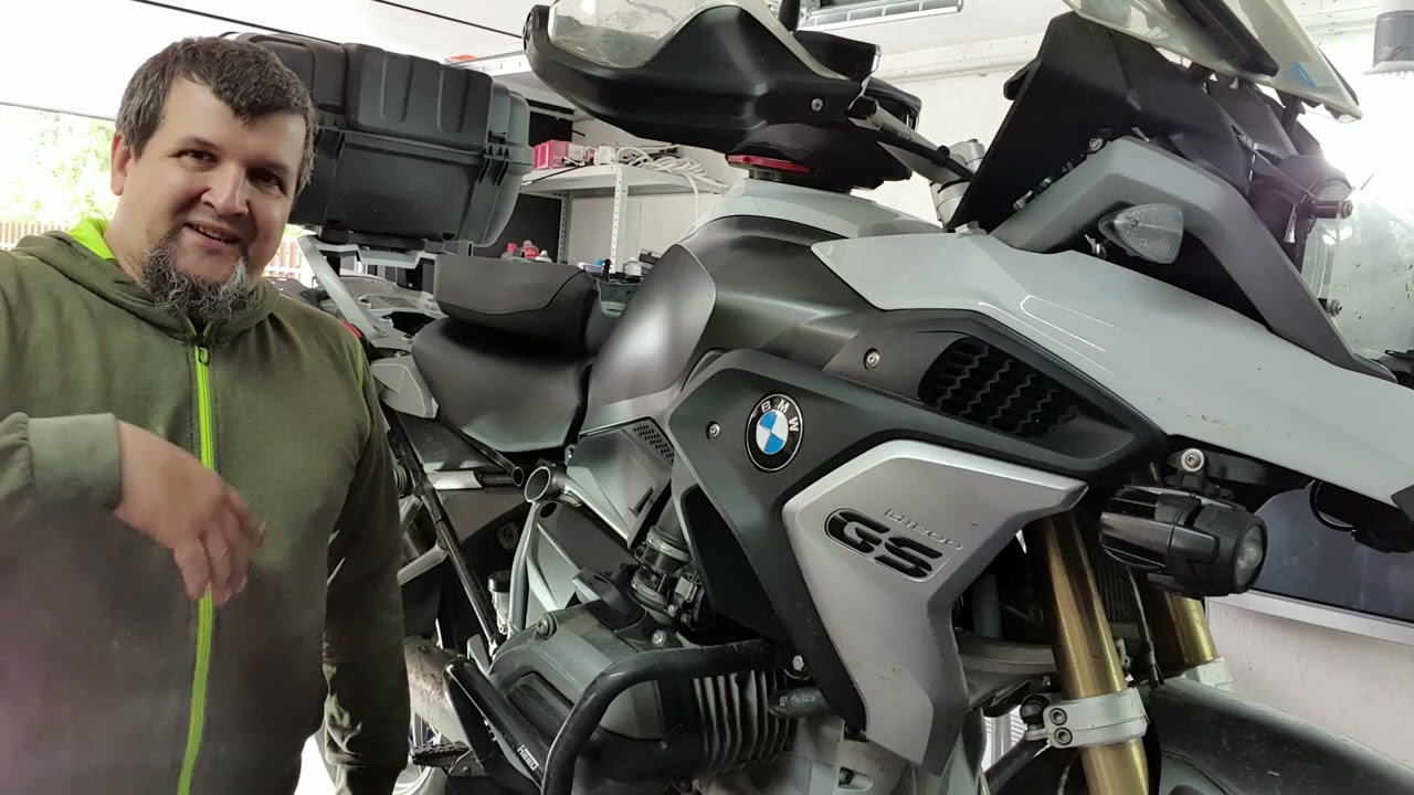 Делаю очередное ТО на своем R1200GS LC. Масла, тормоза, воздушный фильтр, свечи