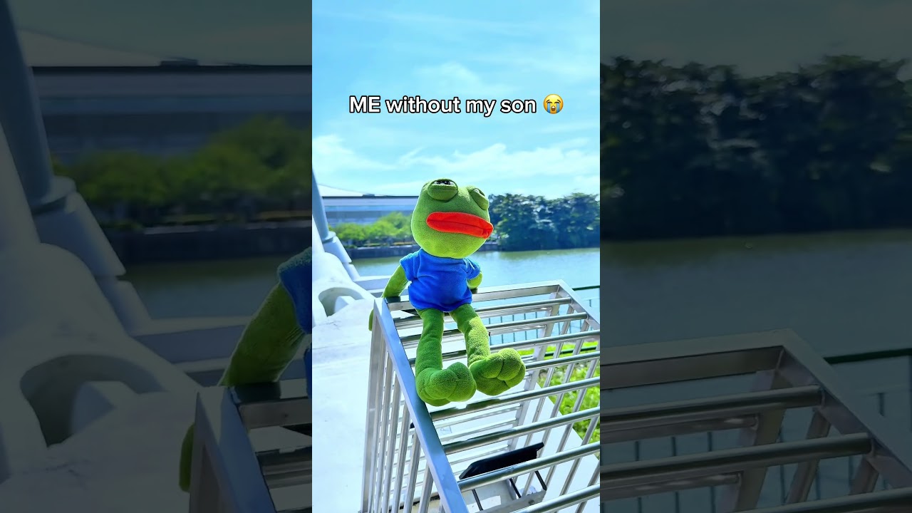 Please come back 😭🥹 #fyp #imissyou #frog #pepe #cute #sad #plushie #funny