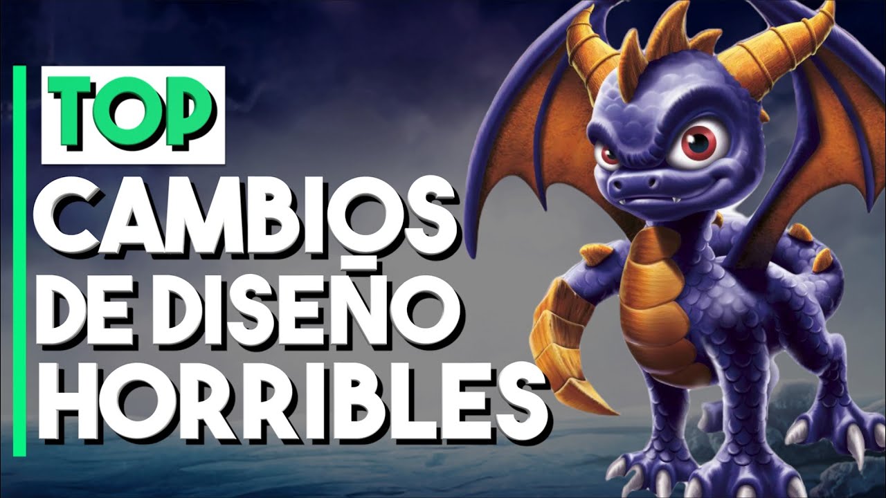 10 REDISEÑOS de PERSONAJES de VIDEOJUEGOS que fueron POCO ACERTADOS