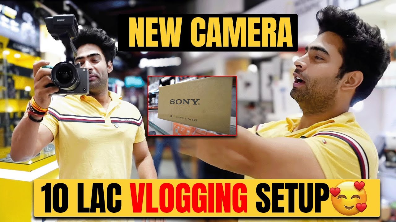10Lakh Ka Vlogging Setup Ab aayega maza 😍 || Ajju0008