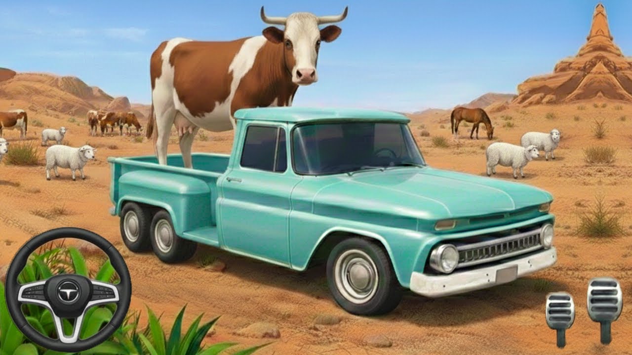 Animal Cargo Truck Simulator 3D – Wild Animal Transport Truck 2026 | Android Gameplay