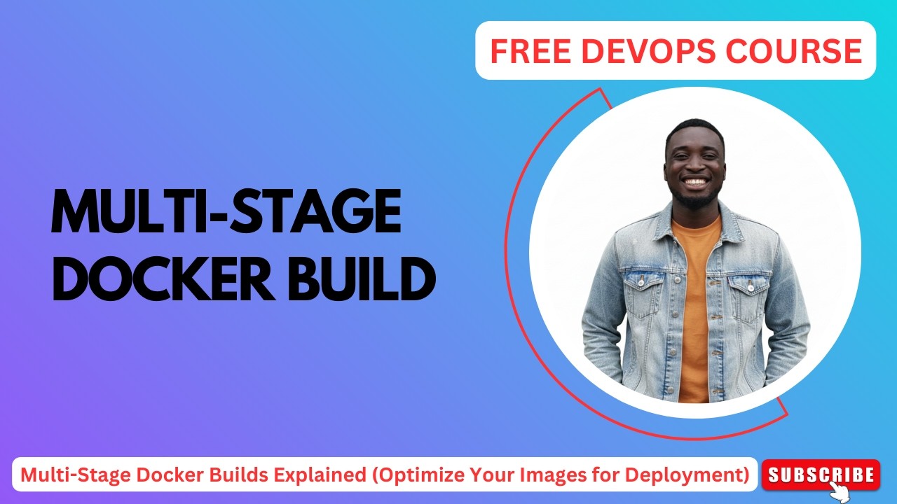 Multi-Stage Docker Builds | FREE DevOps Course | #devops #devopstrainingvideos #dockertutorial