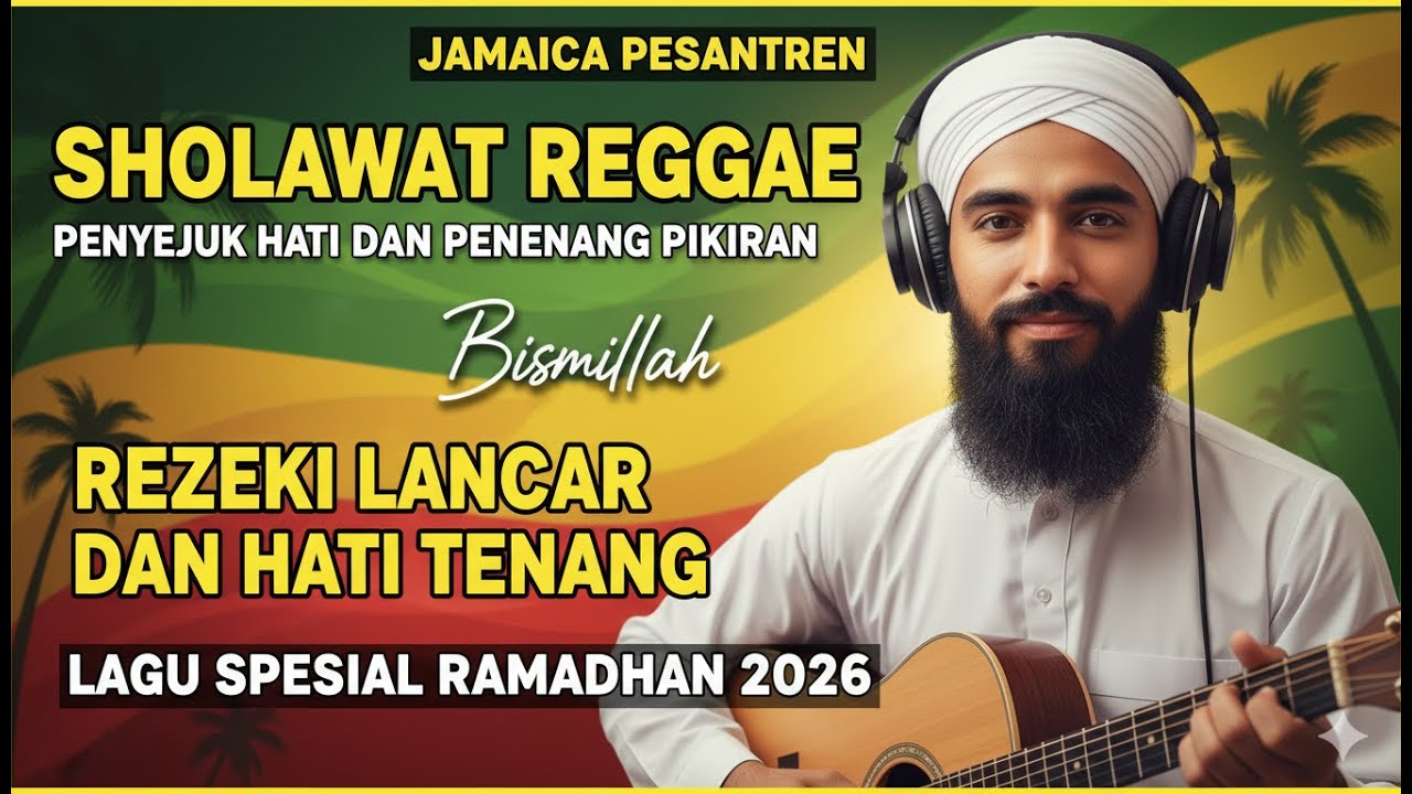 MARHABAN YA RAMADHAN 🌙 SHOLAWAT REGGAE ISLAMI 2026 | Jamaica Pesantren Penenang Hati