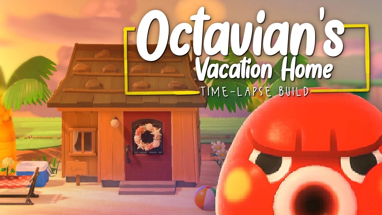 【acnh】😡 Octavian's Home / Happy Home Paradise 🏝【animalcrossing】