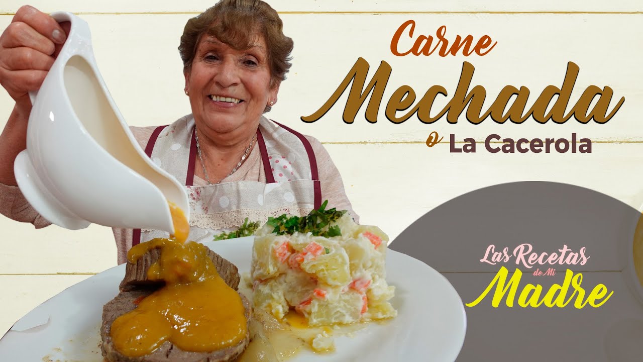 CARNE MECHADA O A LA CACEROLA ,CASERA