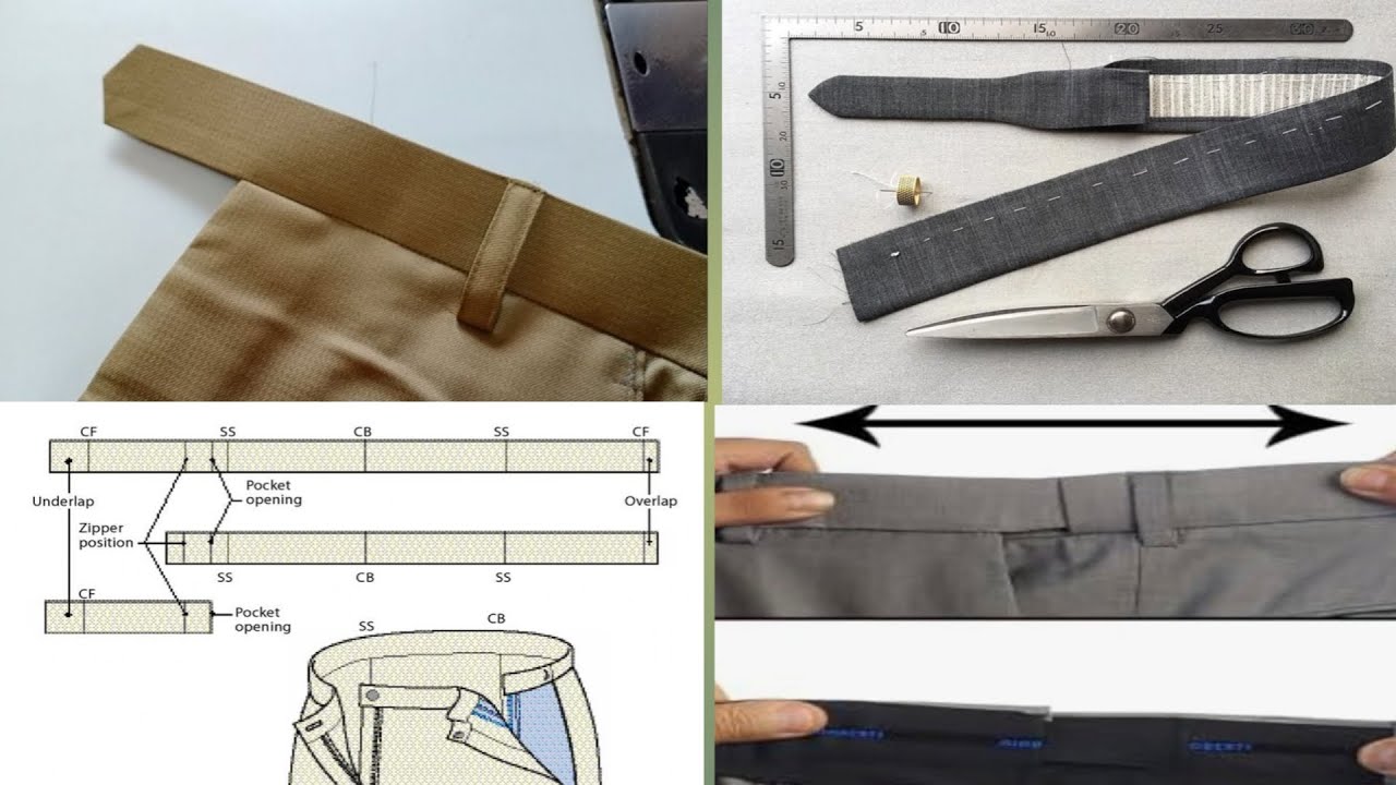 Pant ka belt Patti cutting kaise kare ?||belt Patti kaatne ka Sahi aasan tarika|