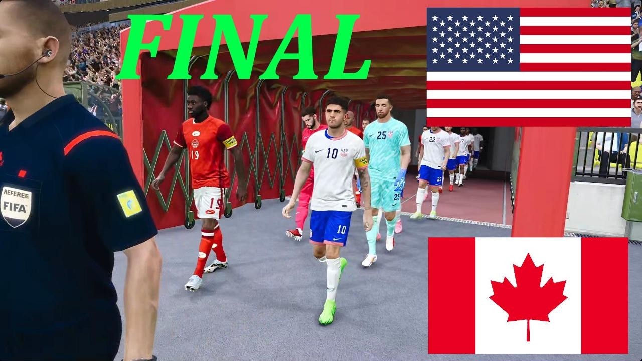 USA vs Canada - 2026 FIFA World Cup Final - Full Match Simulation PES