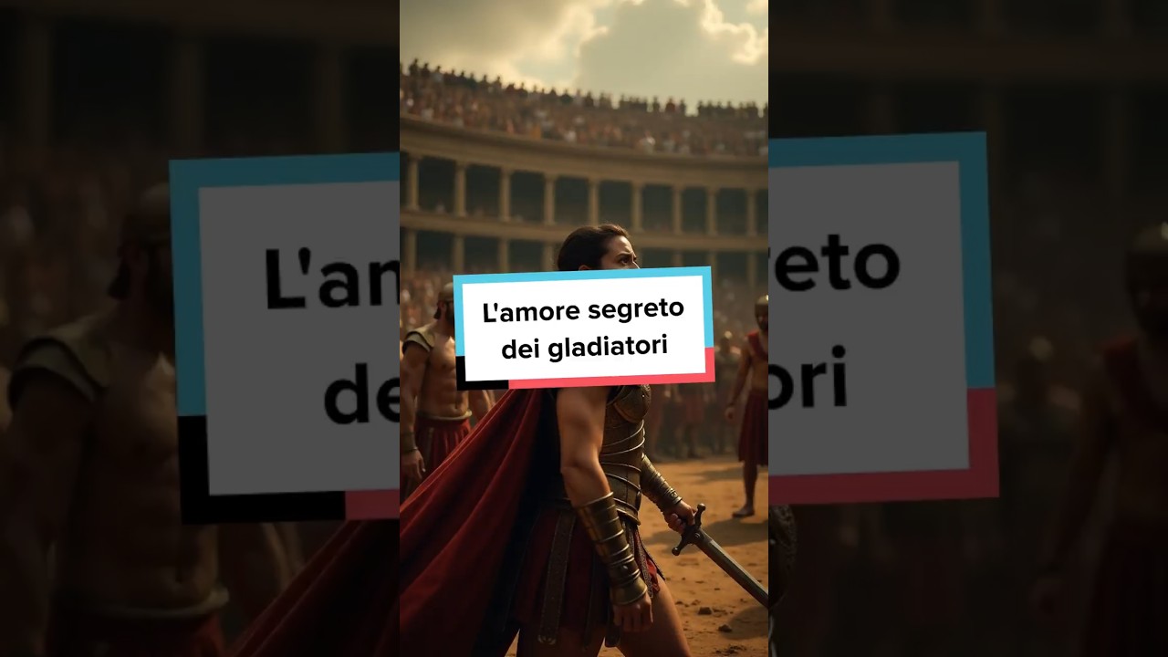 Scopri le relazioni nascoste tra i gladiatori romani! #losapeviche #Gladiatori #Amore  #Bisessualit&agrave;