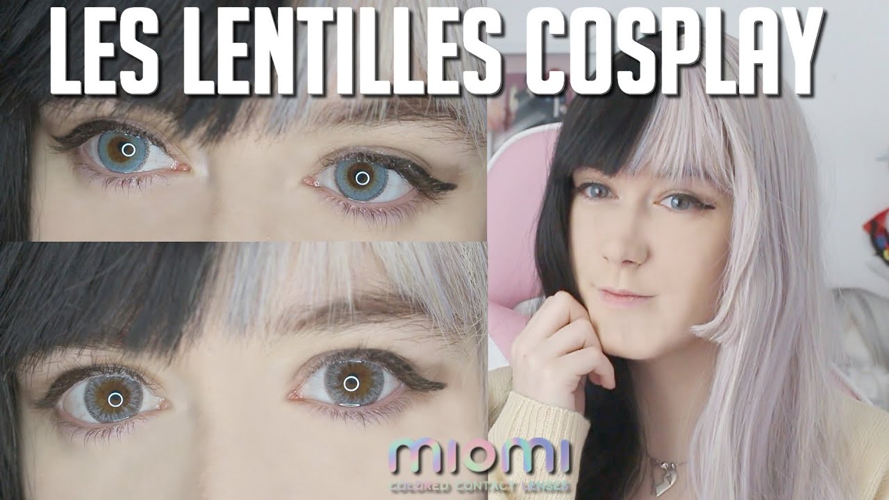 TOUT SUR LES LENTILLES FANTAISIE POUR LE COSPLAY - Miomi eyes review