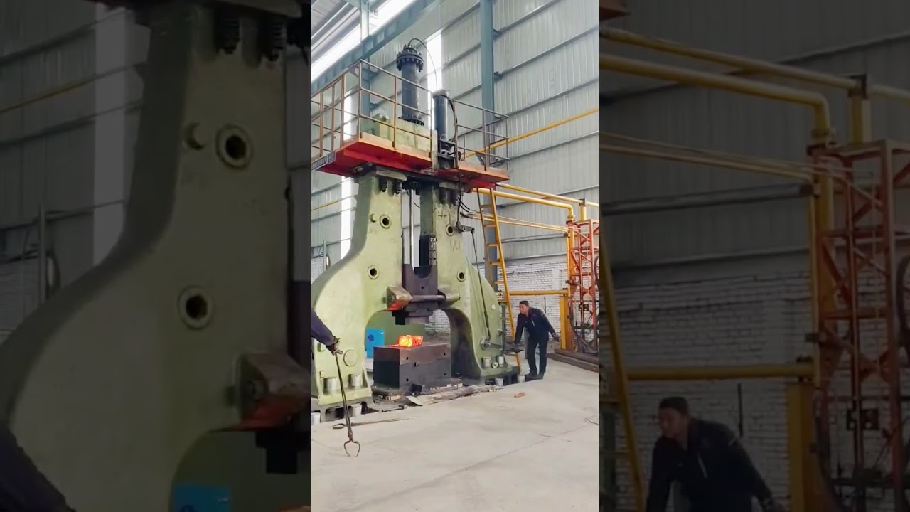 C66Y Series Hydraulic Open Die Forging Hammer for sale in China #forginghammer #hydraulichammer