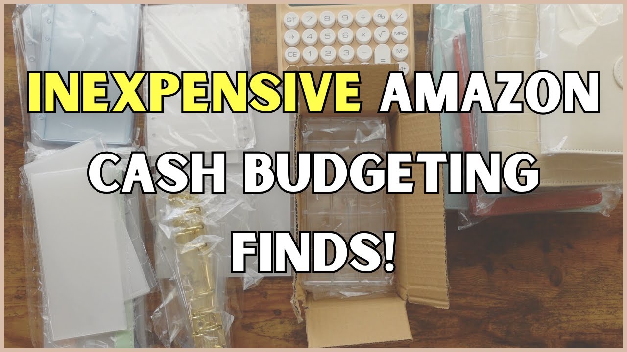 INEXPENSIVE Cash Budgeting Supplies Amazon Haul! | Cash Envelopes, Cash Binders, Wallets & More!