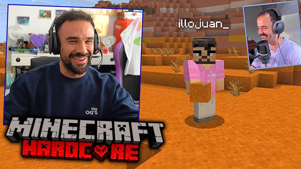 ILLOJUAN Y ANDRES VUELVEN A MINECRAFT HARDCORE EN 2025 | Los Mejores Momentos