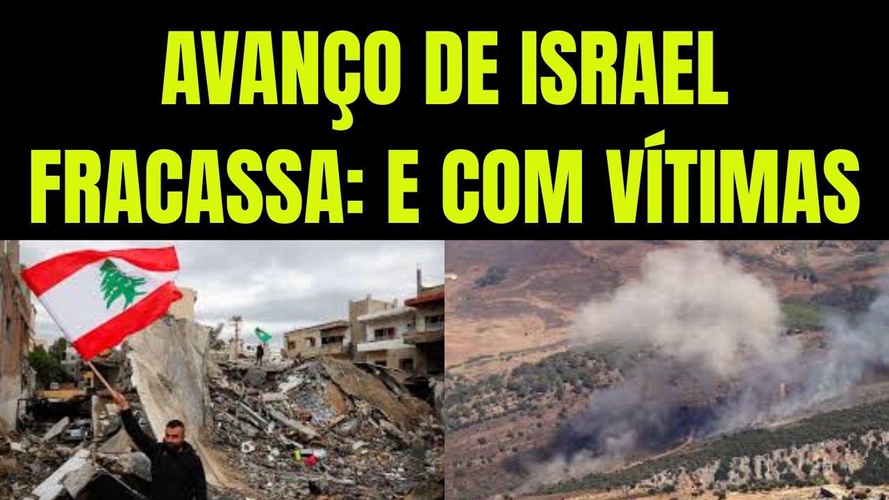 A Guerra no Norte: Tentativa de Avanço de Israel Enfrenta Forte Resistência no Líbano
