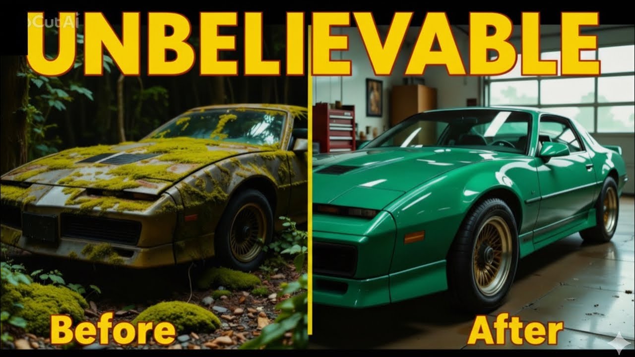 UNBELIEVABLE: This 1983 Trans Am Was ROTTING in a Field✌️