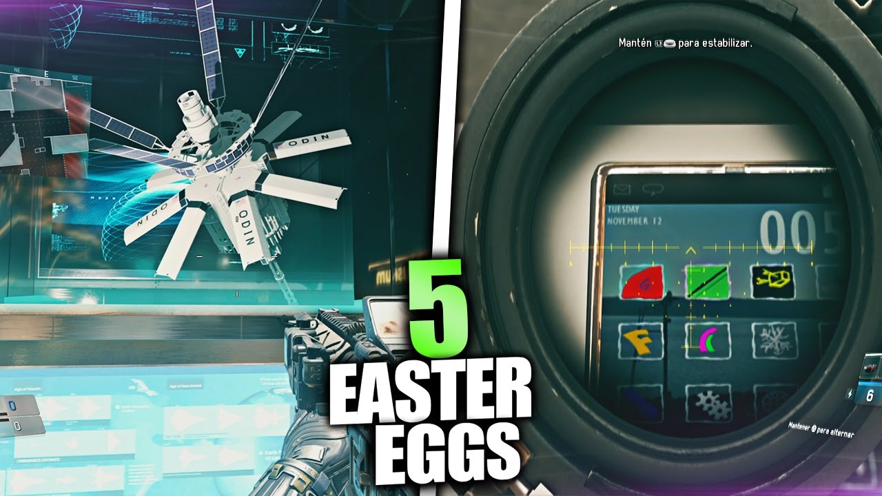 5 EASTER EGGS en INFINITE WARFARE