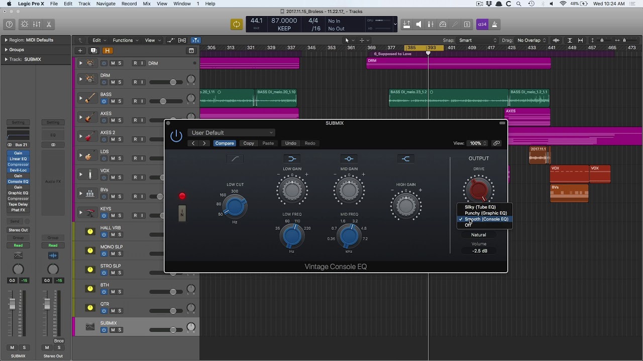 Using Saturation to Glue Your Logic Mixes Together