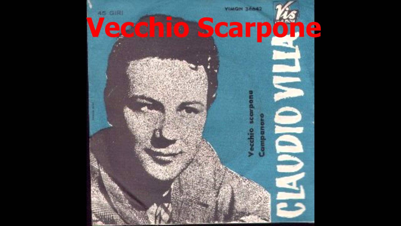 VECCHIO SCARPONE   CLAUDIO VILLA (1956)