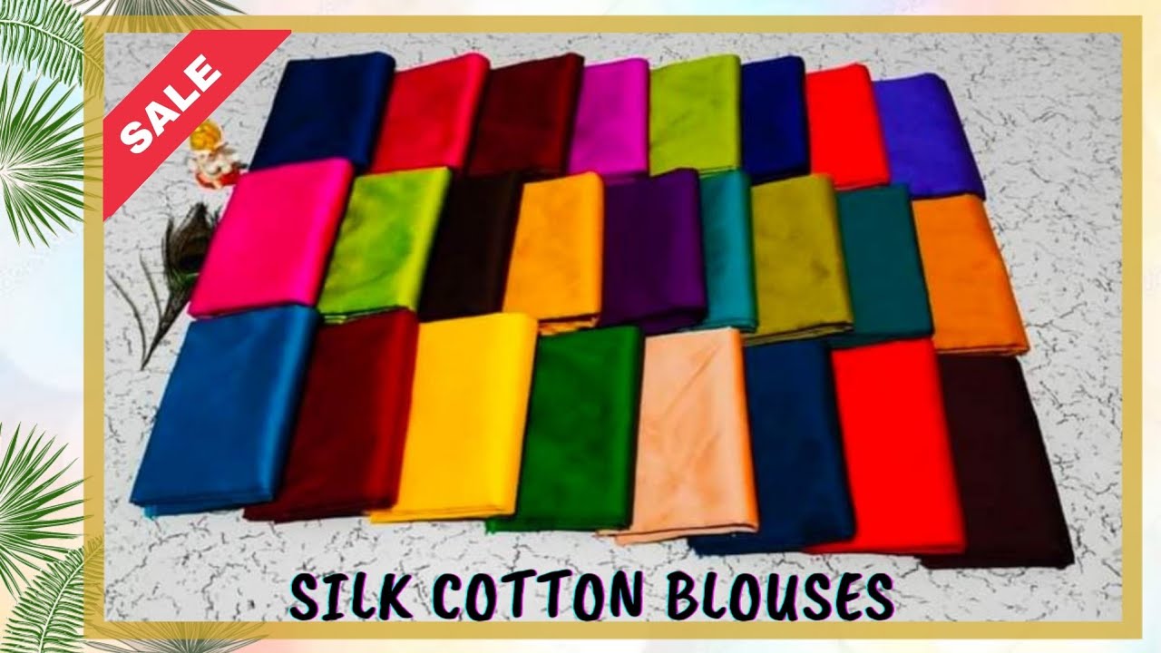 Silk cotton blouses ,Blouse material Paavai || #blouse #silkcotton #blousedesign