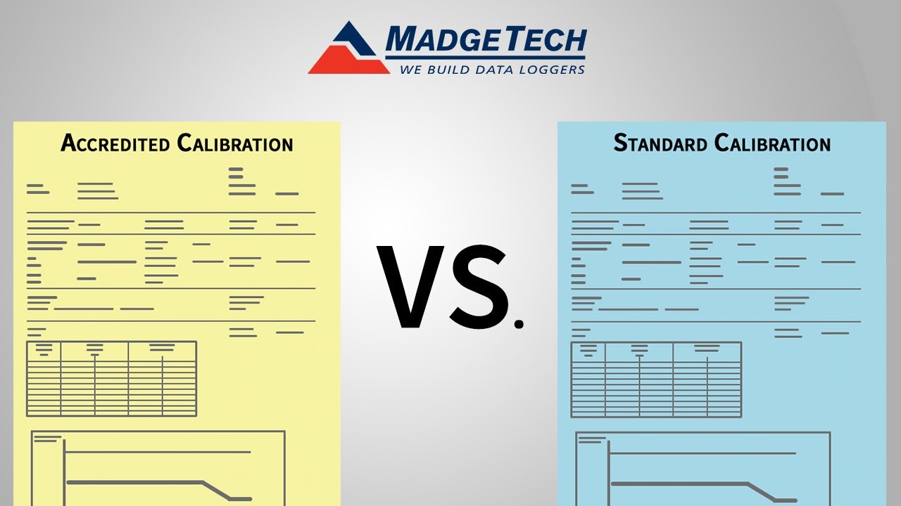 Accredited VS Standard Calibration