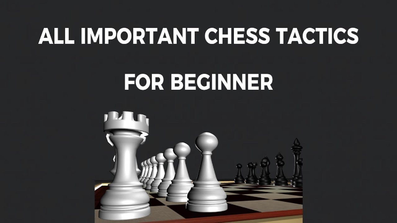 All important chess tactics for beginner