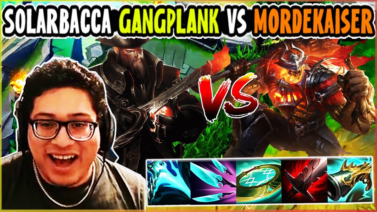 SOLARBACCA Gangplanks Vs Mordekaiser TOP - EUW Diamond - Patch 13.24