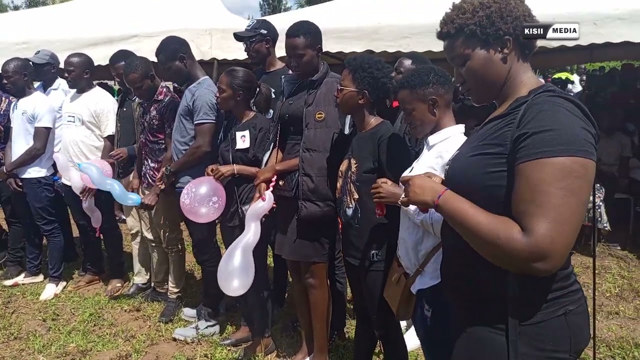KISII POLYTECHNIC SHOWING FINAL TRIBUTE TO LUCY BOKE😭😭😭😭😭.          RIP 😭💔