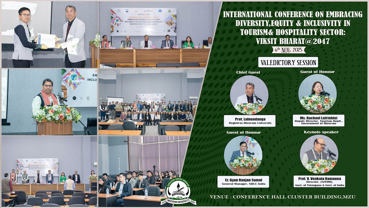 International Conference/Deptt.of Tourism (Valedictory Session)