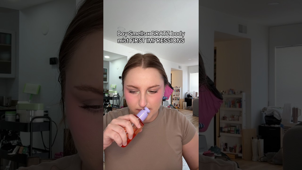 A body mist that smells like plastic?
