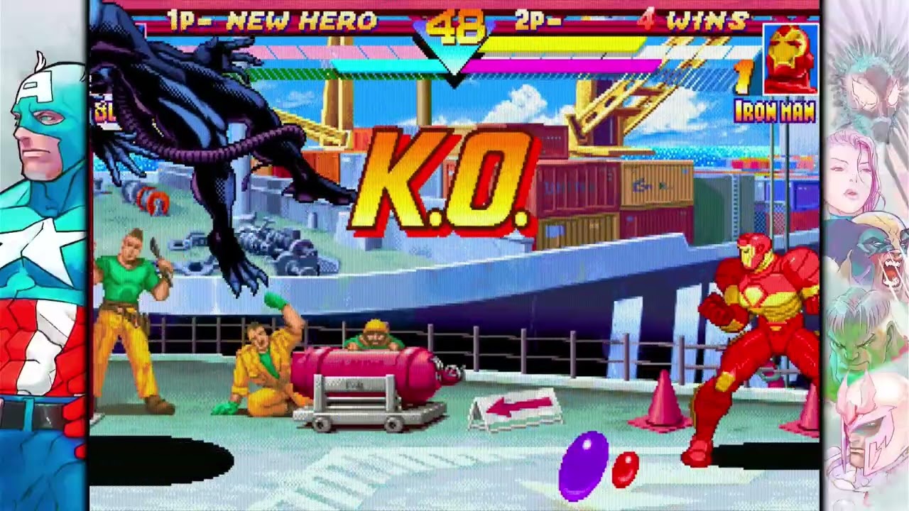 1ª Jogatina Beneficente realizada dia 09/11/2025. Ch 04 Marvel Super Heroes e Marvel vs Capcom.