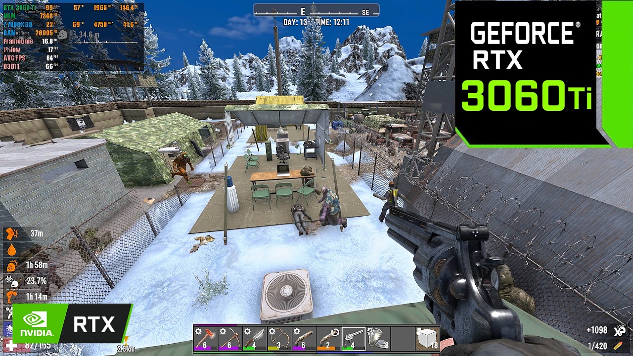 RTX 3060 Ti in 2025 &ndash; 7 Days To Die | 1440p FPS Benchmark