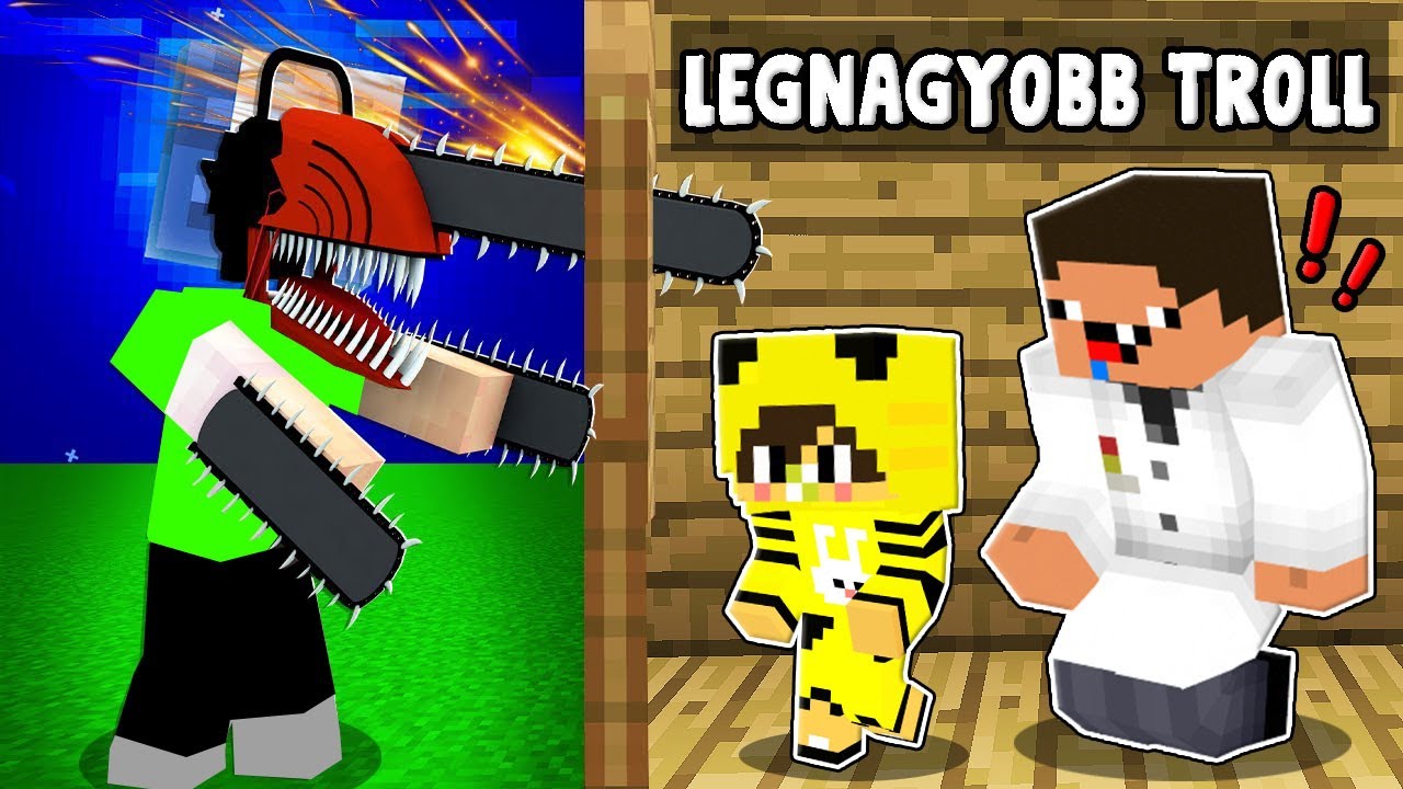 SZUPER TROLLKODÁS A BARÁTAIMMAL A TÚLÉLŐ VILÁGBAN A MINECRAFT-BAN! 😱